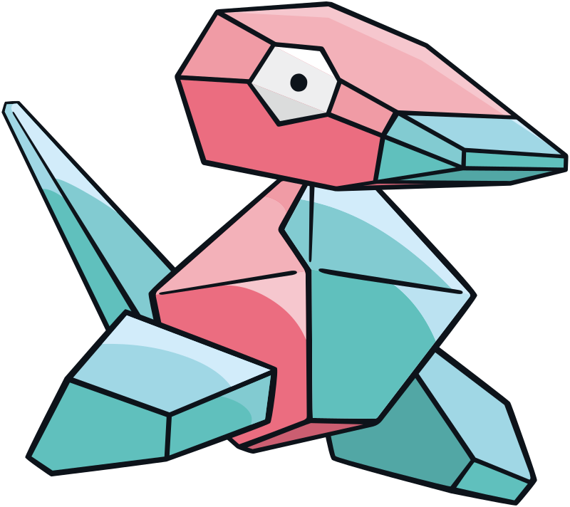 Porygon Official Artwork Gallery Pokémon Database