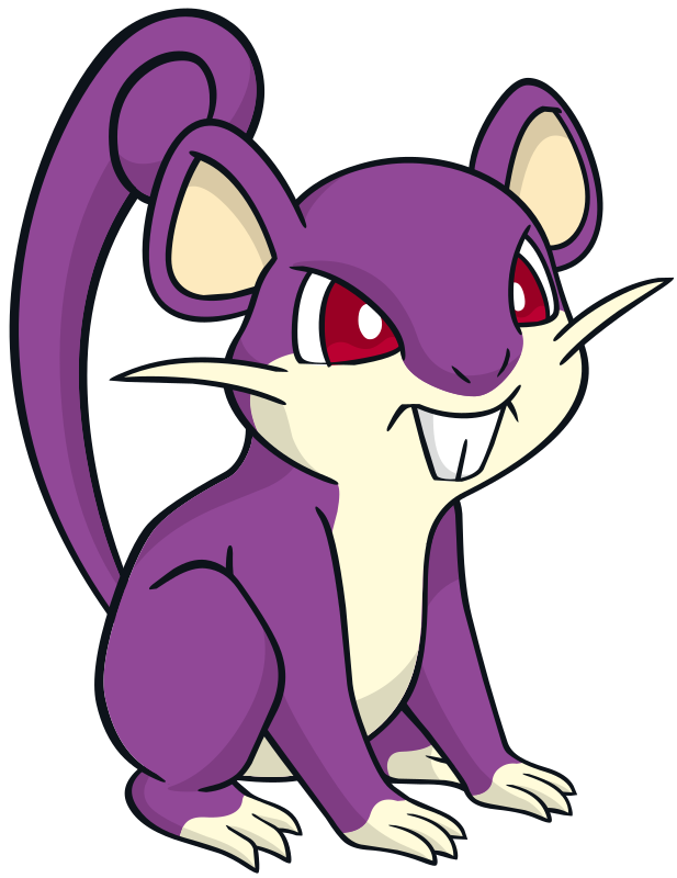 Pokemon Rattata Evolution