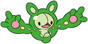 Reuniclus Global Link artwork