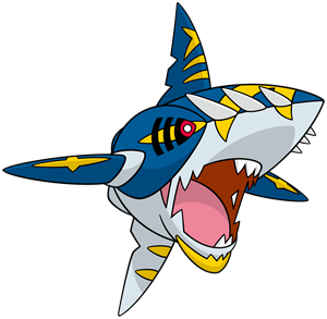 Mega Sharpedo Global Link artwork