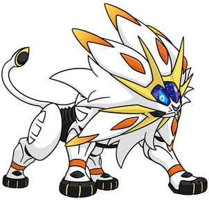 Solgaleo Global Link artwork