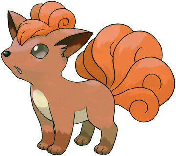 Vulpix Sugimori artwork