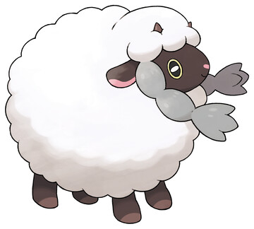 Wooloo artwork by Ken Sugimori