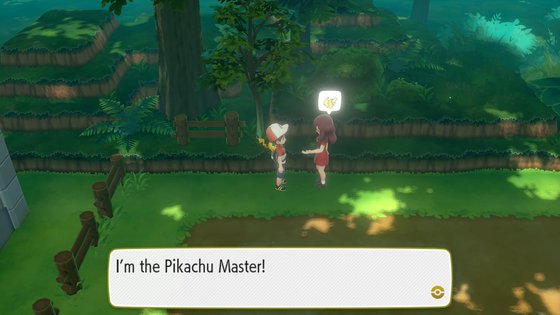 Pikachu Master Trainer in Viridian Forest