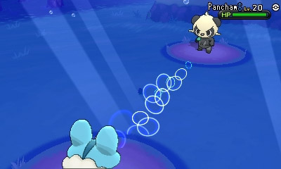 X/Y battle, Water move