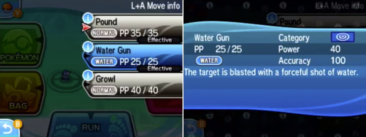 Move details in battle