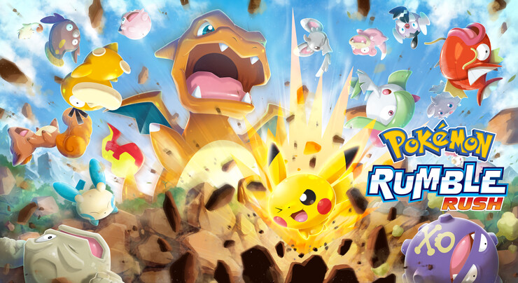 Pokemon Rumble Rush logo