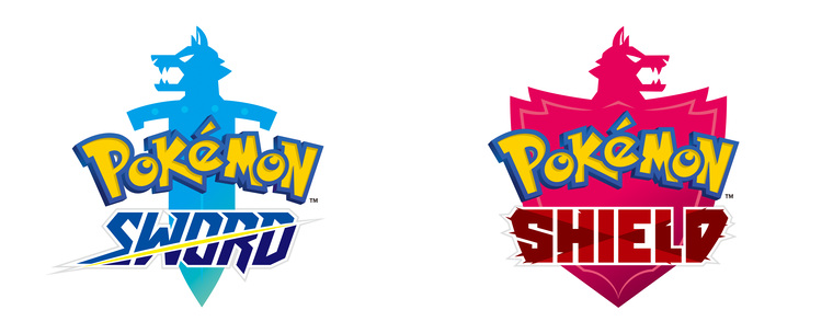 Pokemon Sword and Shield logos