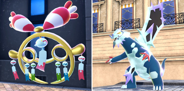 Mega Chimecho and Mega Baxcalibur