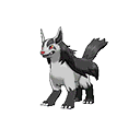 Mightyena sprite from Bank