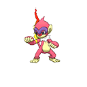 Monferno Shiny sprite from Bank