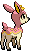 Back Regular: deerling