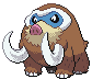 Mamoswine  sprite from Black 2 & White 2 & Black & White