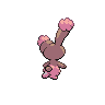 Buneary Back/Shiny sprite from Black & White