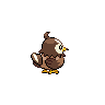 Starly Back/Shiny sprite from Black & White