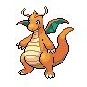 Dragonite  sprite from Black & White