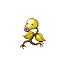 Bellsprout Shiny sprite from Black & White