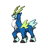 Cobalion Shiny sprite from Black & White
