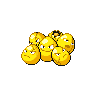 Exeggcute Shiny sprite from Black & White