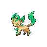 Leafeon Shiny sprite from Black & White