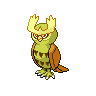 Noctowl Shiny sprite from Black & White