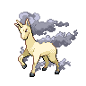 Rapidash Shiny sprite from Black & White