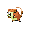 Raticate Shiny sprite from Black & White