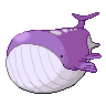 Wailord Shiny sprite from Black & White