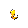 Weedle Shiny sprite from Black & White
