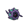Whirlipede Shiny sprite from Black & White