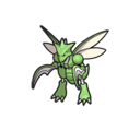 Scyther sprite from Brilliant Diamond & Shining Pearl