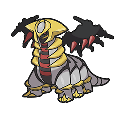 Shiny Giratina (altered) 