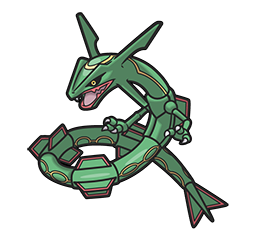 Rayquaza - #0384 -  Pokédex