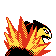 Typhlosion Back sprite from Crystal