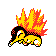 Cyndaquil  sprite from Crystal