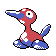 Porygon2 sprite from Crystal
