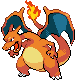 Charizard  sprite from Diamond & Pearl