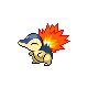 Cyndaquil  sprite from Diamond & Pearl
