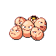 Exeggcute  sprite from Diamond & Pearl