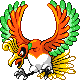 Ho-oh  sprite from Diamond & Pearl