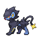 Luxray  sprite from Diamond & Pearl