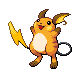 Raichu  sprite from Diamond & Pearl