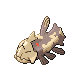 Relicanth  sprite from Diamond & Pearl
