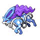 Suicune  sprite from Diamond & Pearl