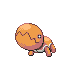 Trapinch  sprite from Diamond & Pearl