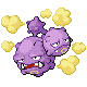 Weezing  sprite from Diamond & Pearl