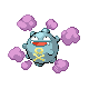 Koffing Shiny sprite from Diamond & Pearl
