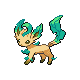 Leafeon Shiny sprite from Diamond & Pearl