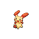 Plusle Shiny sprite from Diamond & Pearl
