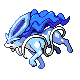 Suicune Shiny sprite from Diamond & Pearl